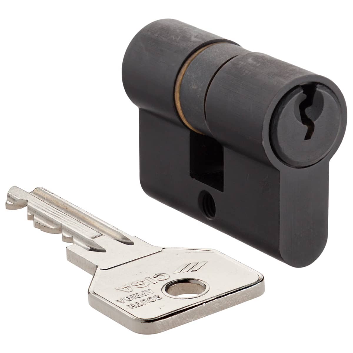 black double cylinder cisa