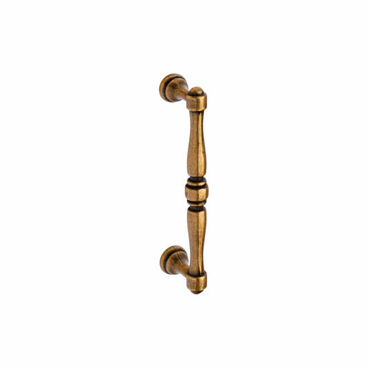 ROUND HANDLE ANTIQUE BRASS 96MM