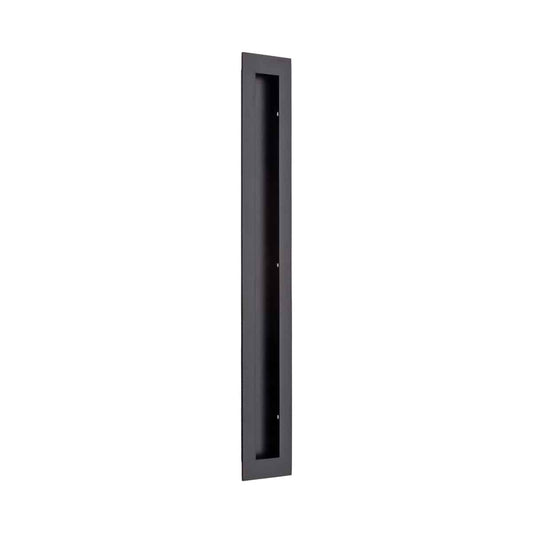 FLUSH HANDLE 350X5mm MATT BLK