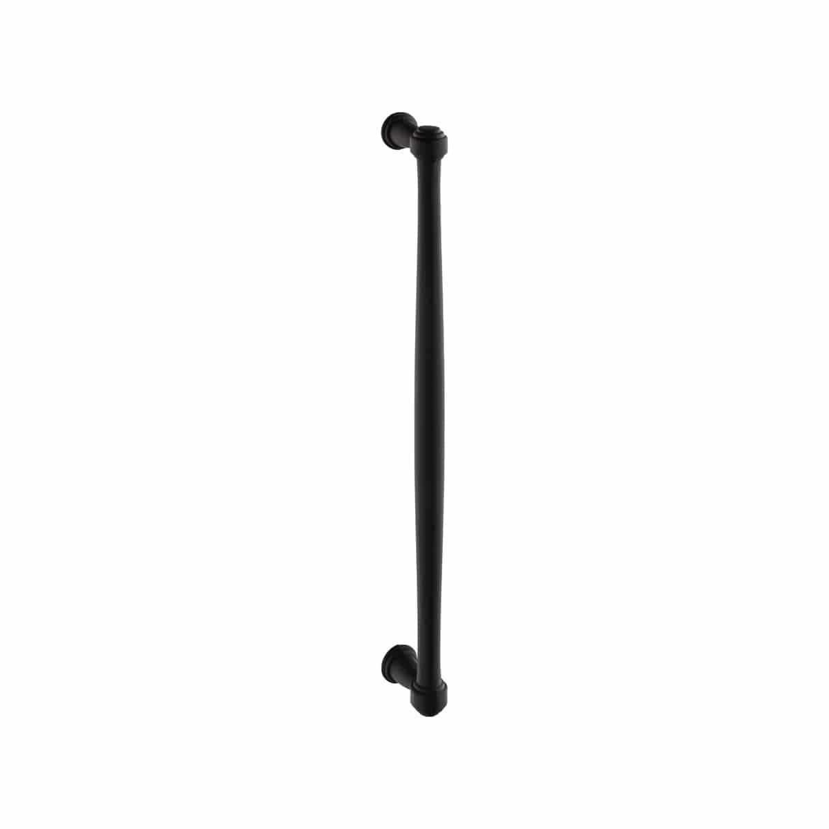 ROUND HANDLE MATT BLACK 256MM