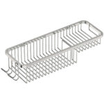 SHOWER RACK + SOAP BASKET POLISHED