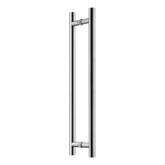 brushed stainless steel T pull handle handles inc