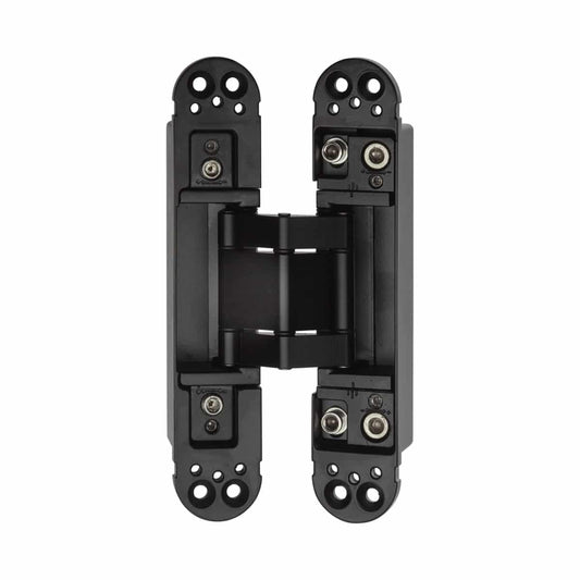 3D ADJ HINGE 80KG BLACK 165X32X32MM