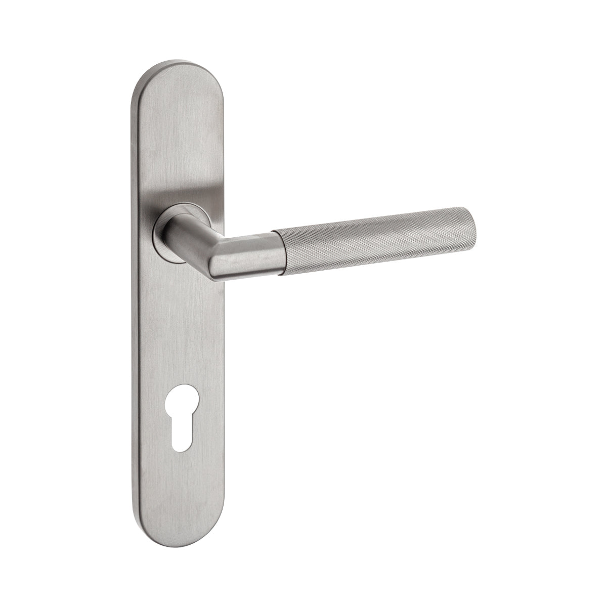 KNURLED LEVER ON OVAL PlATE BSS 85mm