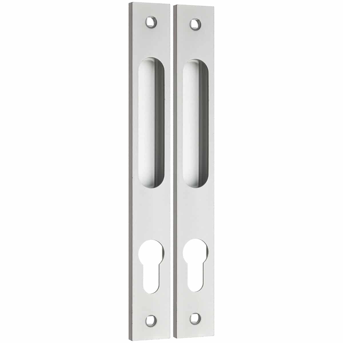 natural anodised flush handle handles inc