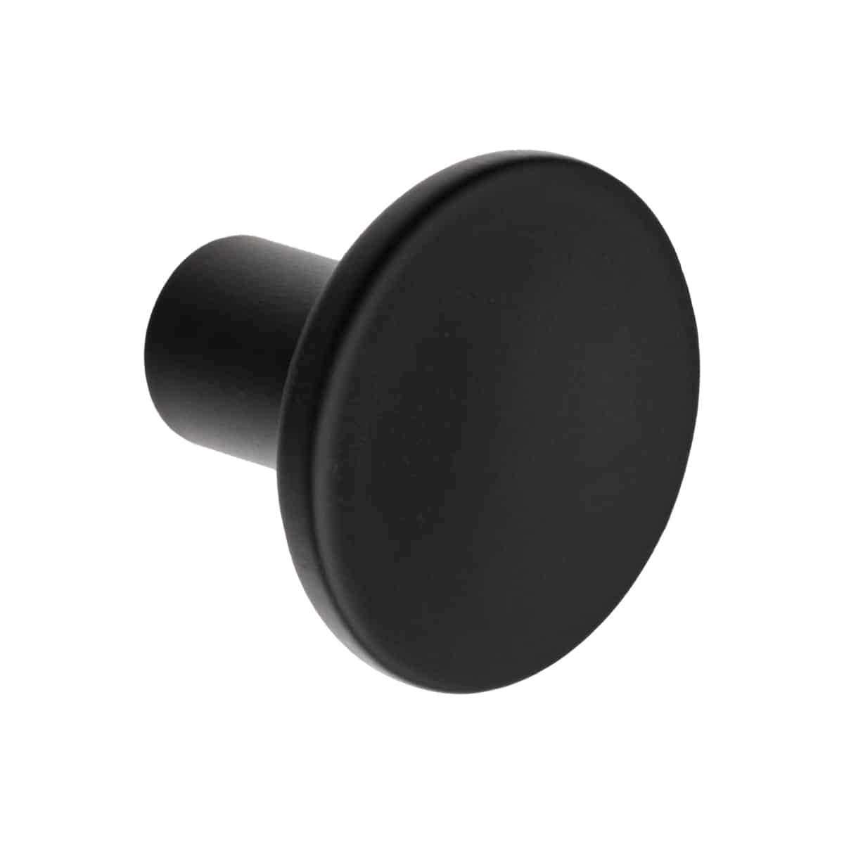 CONCAVE KNOB BLACK 35MM