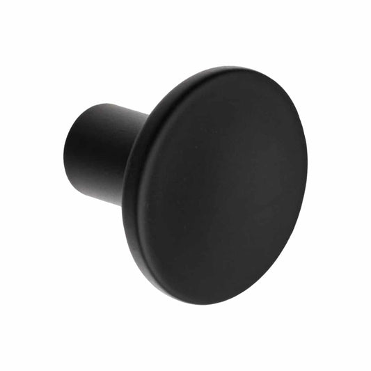 CONCAVE KNOB BLACK 35MM