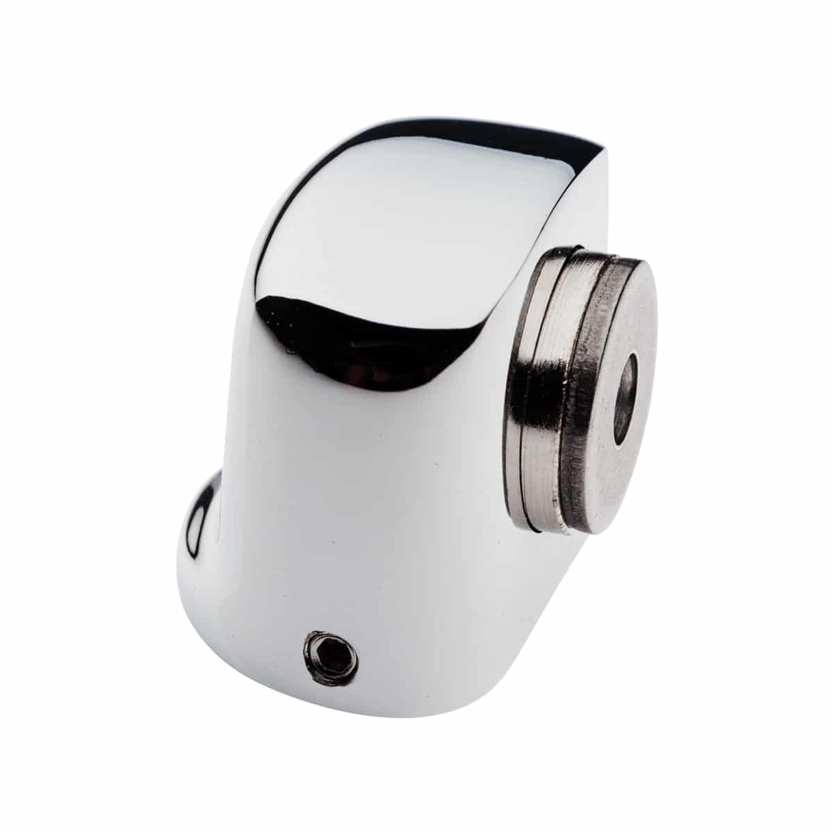 FLOOR MOUNTED MAGNETIC DOOR STOP POLISHED CHROME