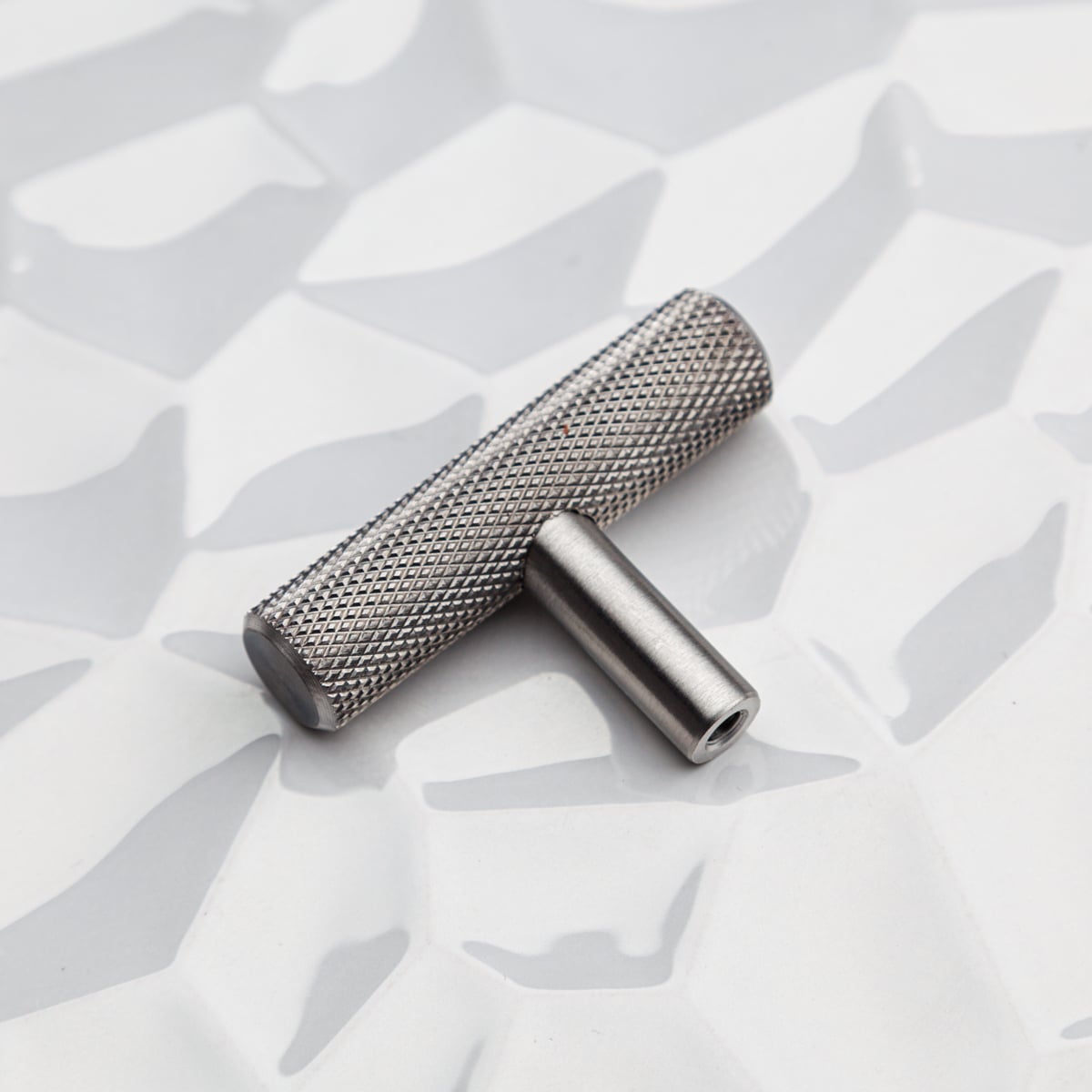 KNURLED T KNOB BSS 12x50mm