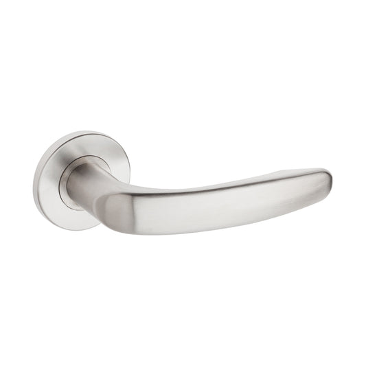 SS LEVER HANDLE ON ROSE
