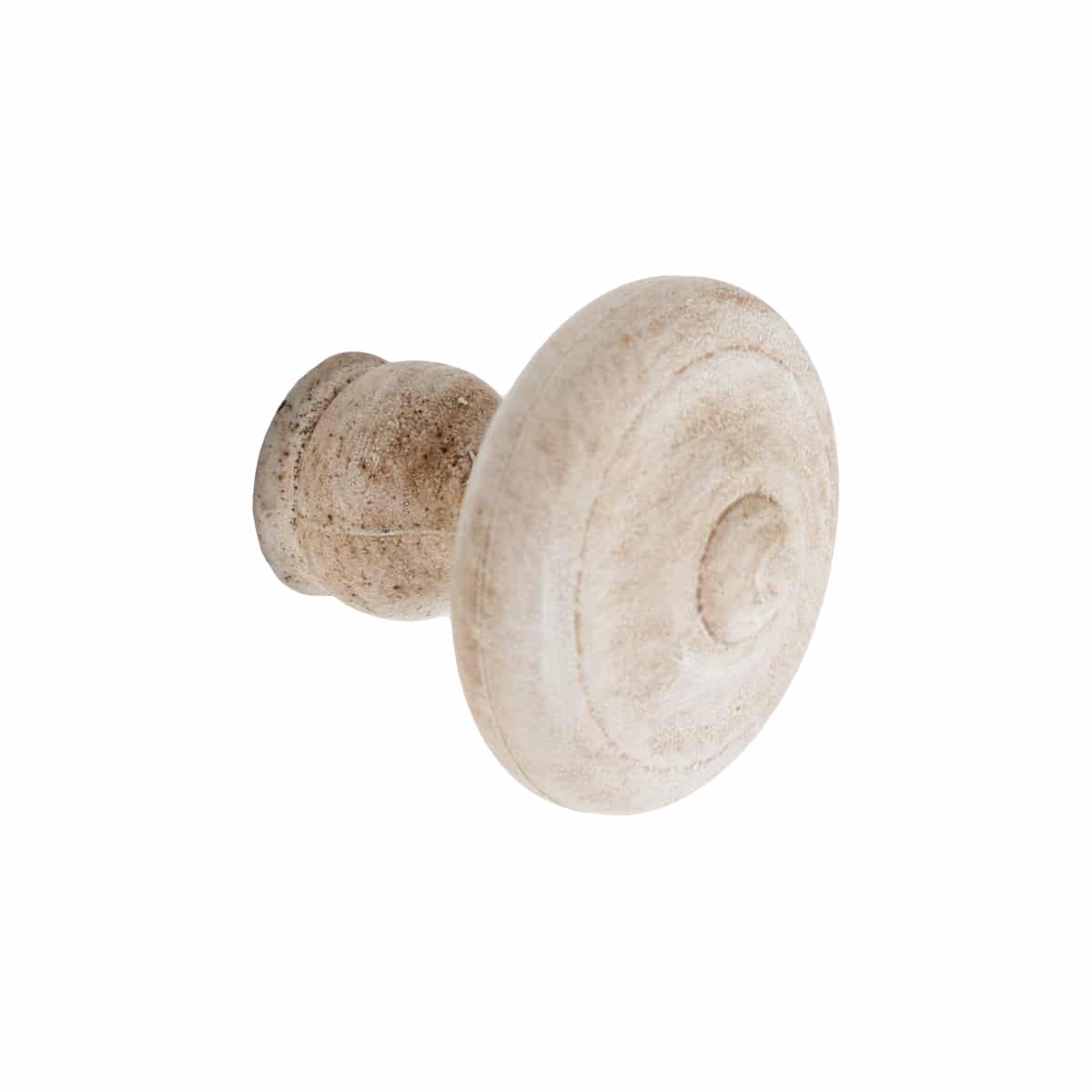 FRENCH KNOB ANTIQUE WHITE 35MM