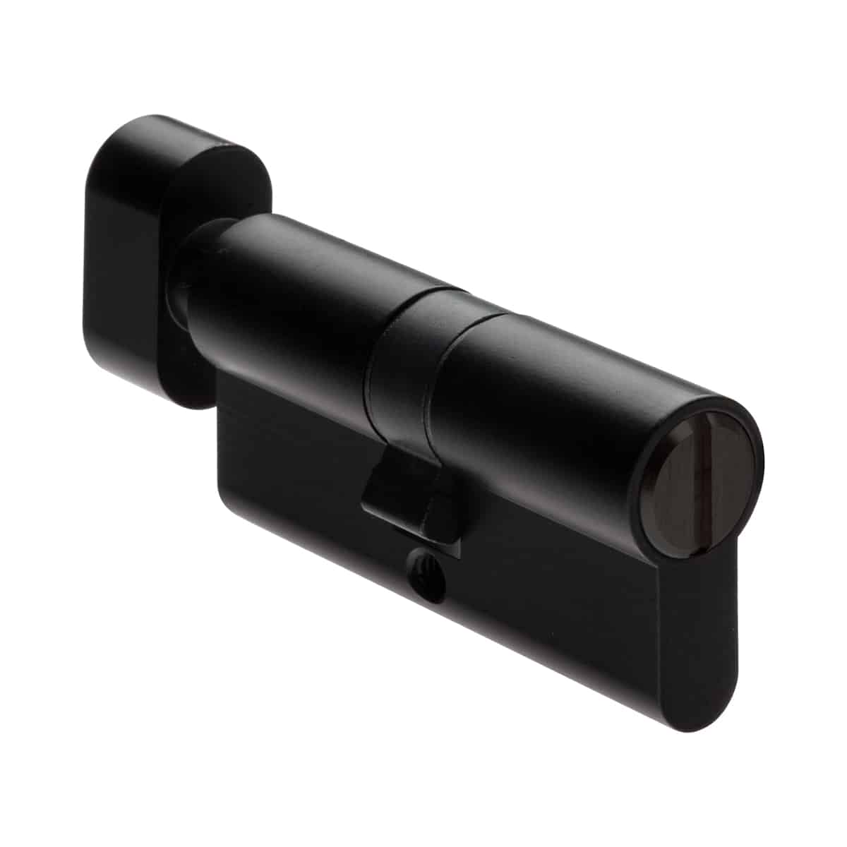 EURO WC CYLINDER MATT BLACK 65MM (STANDARD SIZE)