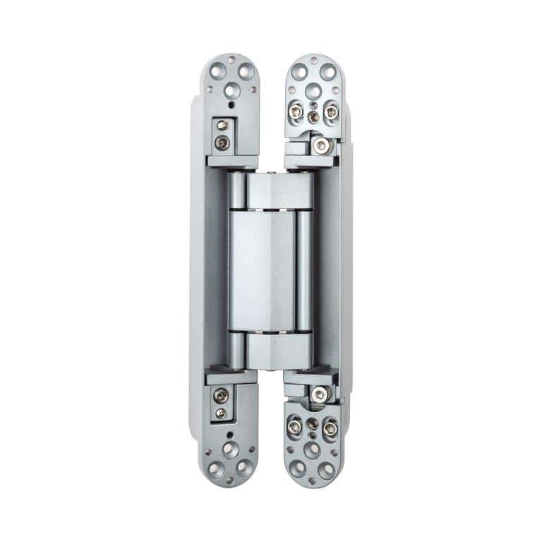 3D ADJ HINGE 120KG SILVER