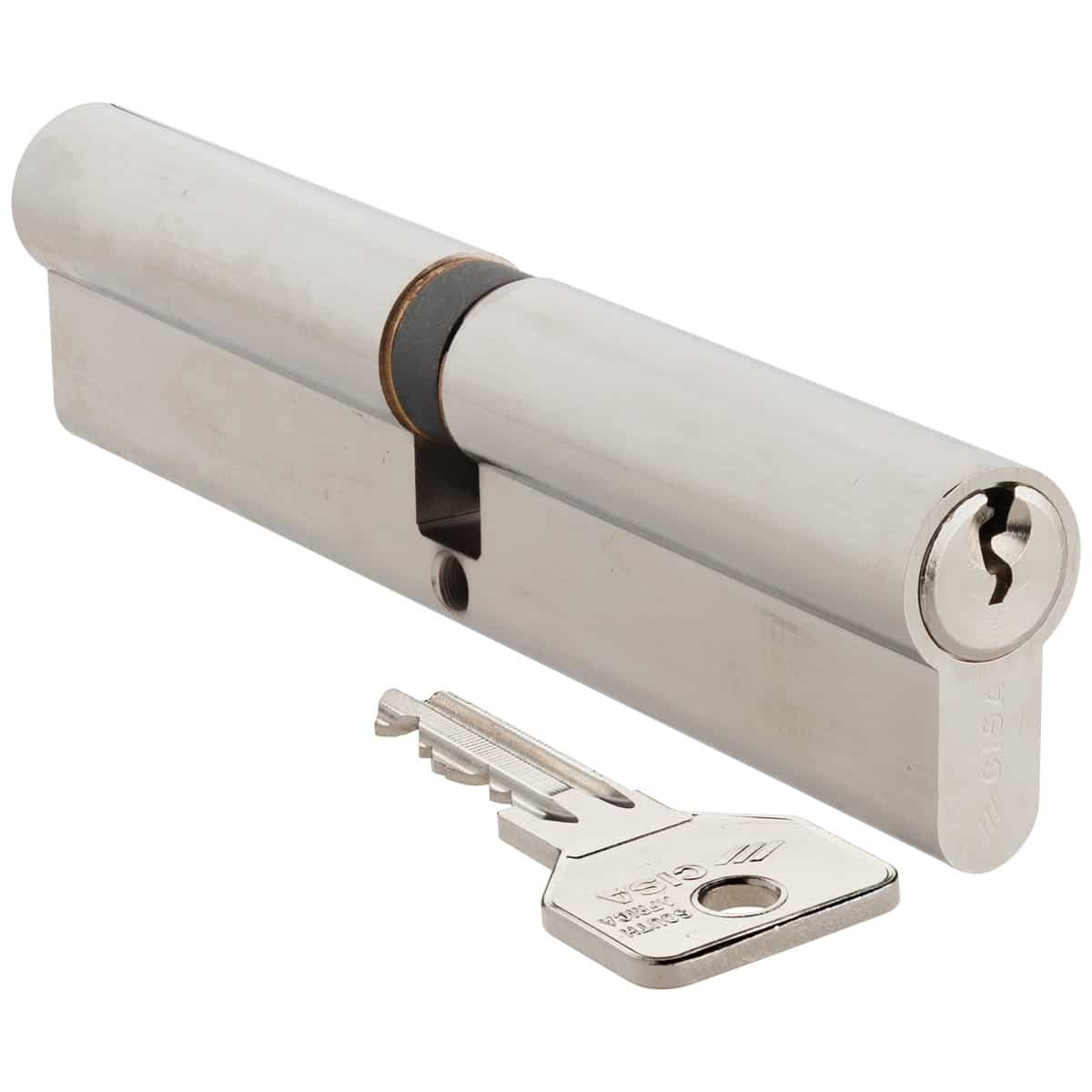 nickel double cylinder cisa