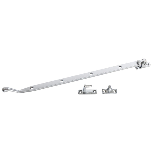 COMBINATION STAY & FAST. 300mm CHROME