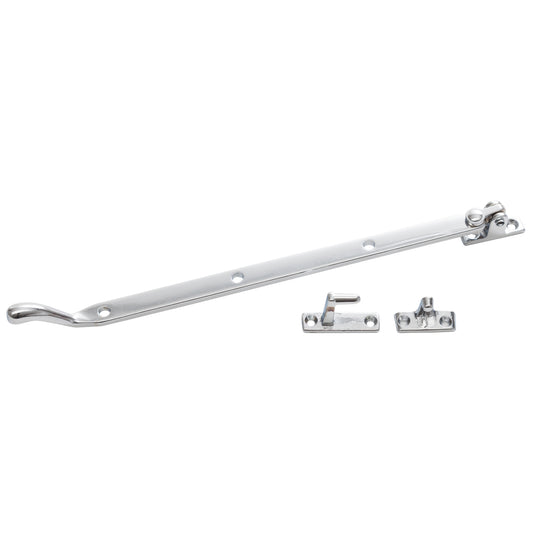 COMBINATION STAY & FAST. 250mm CHROME