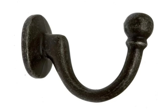 HOOK ANITQUE BRASS 25X49MM
