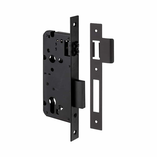 ROLLER BOLT LOCK BLACK 50MM