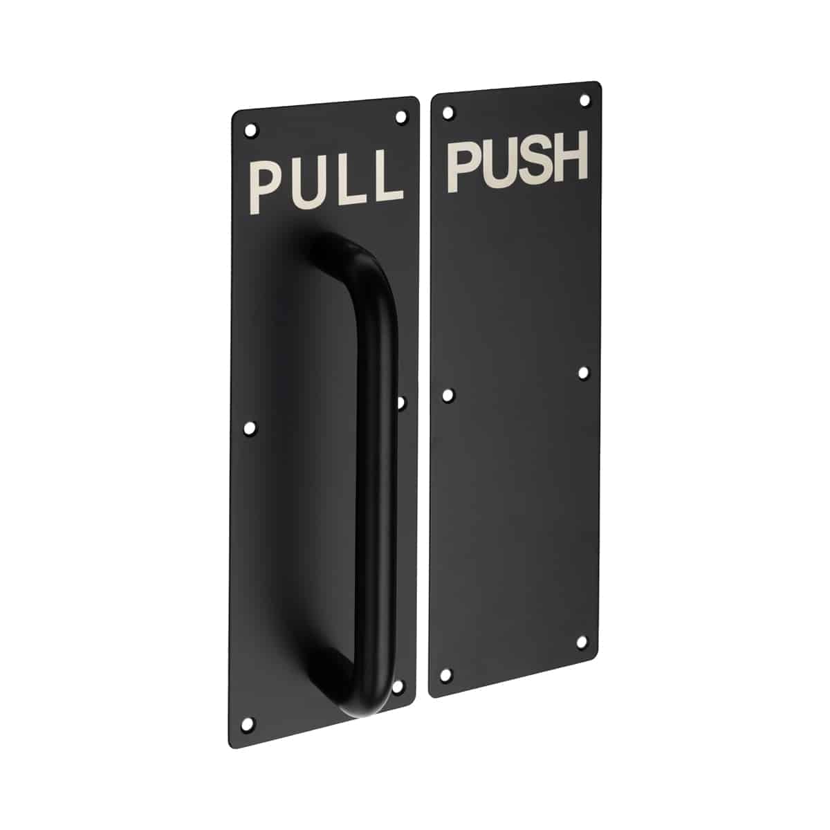 PUSH/PULL HANDLE ON PLATE