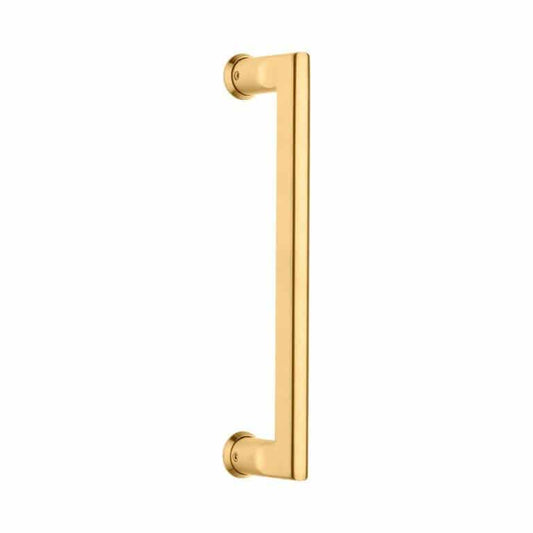 SOLID BRASS PELLO PULL HANDLE SATIN BRASS 225MM
