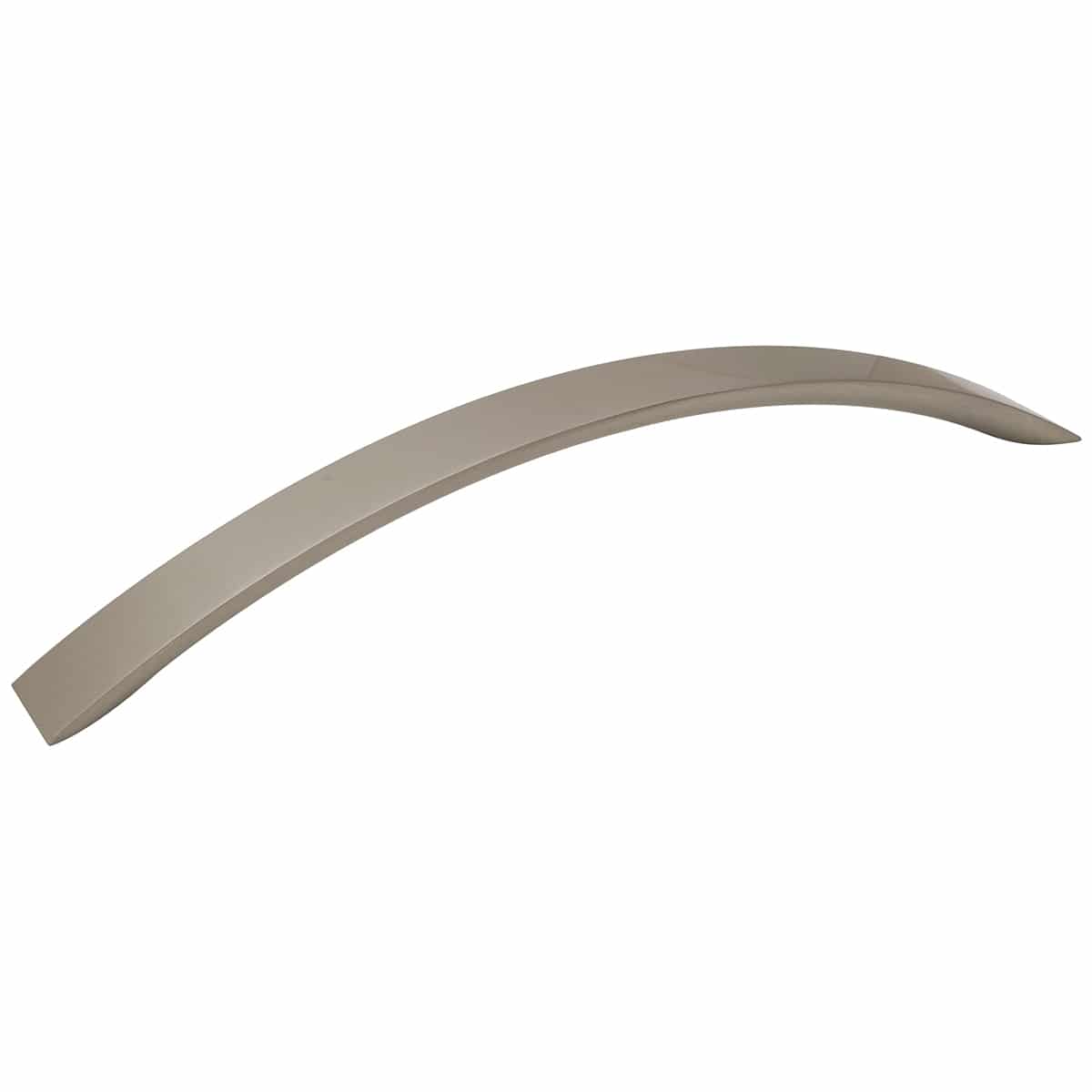 Brushed nickel contemporary cabinet handle Handles Inc