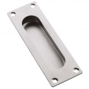 FLUSH PULL 120 X 40MM STAINLESS STEEL
