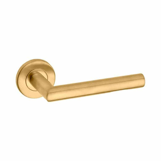 OULU ROUND SATIN BRASS