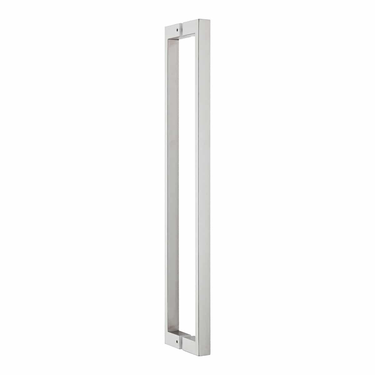 brushed stainless steel square pull handle handles inc