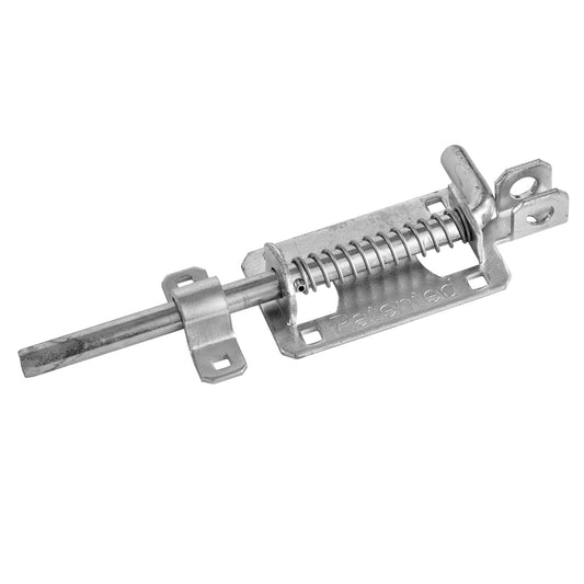 PAD BOLT 180MM HEAVY DUTY SPRING BOLT LOCKABLE LONG PIN