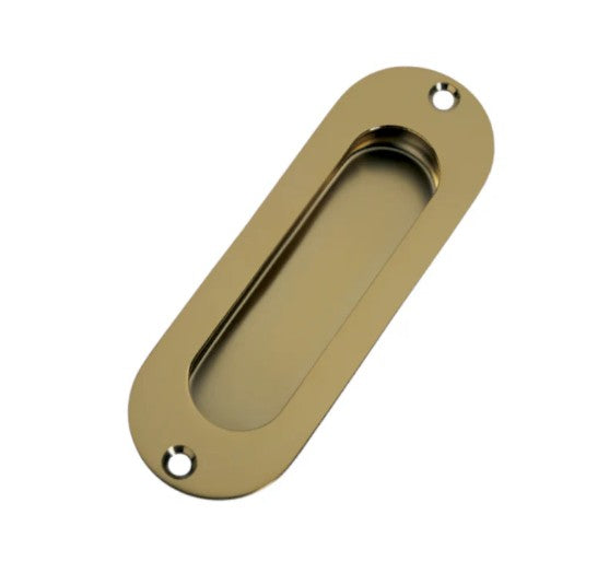 FLUSH PULL PVD BRASS 120x40mm