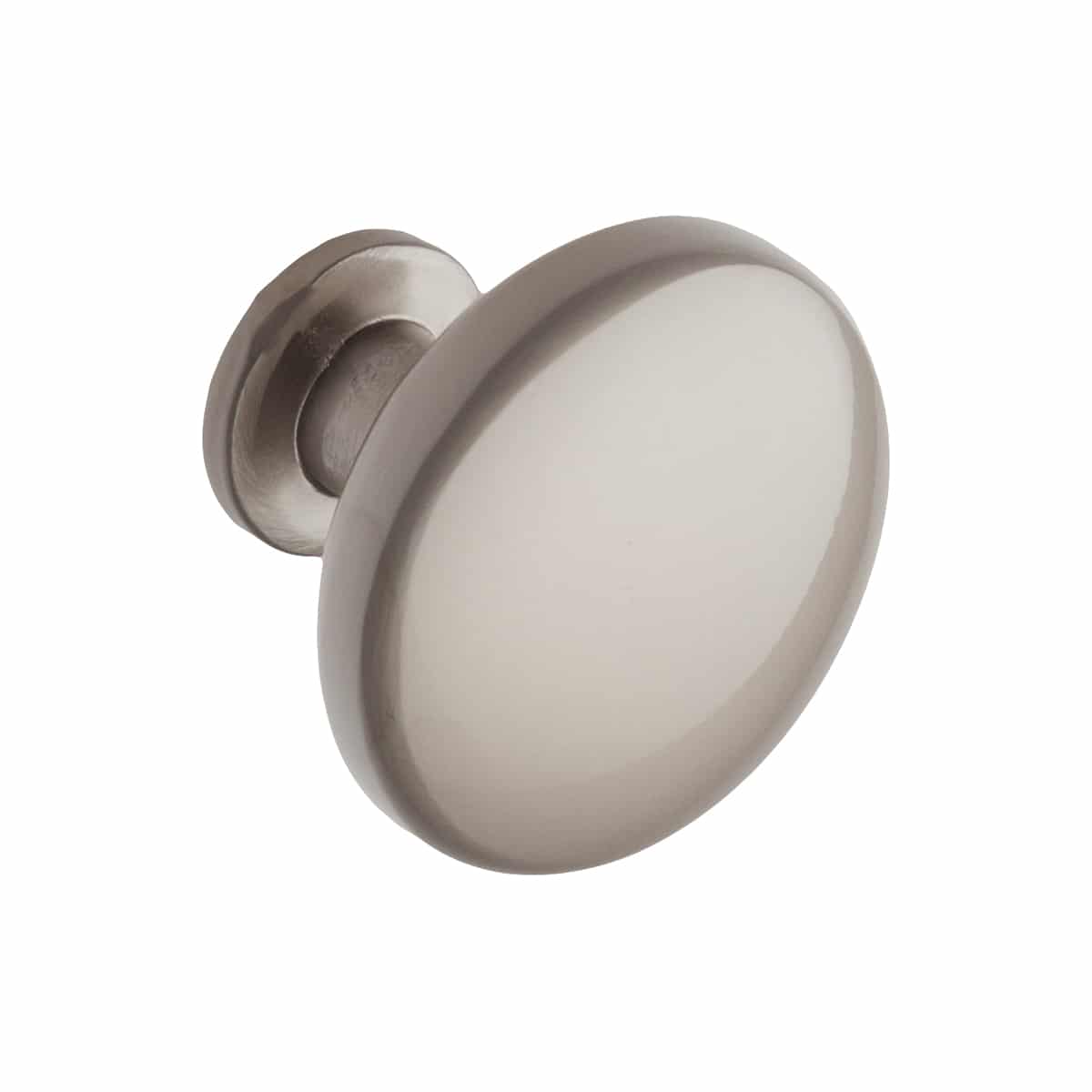 MUSHROOM KNOB SATIN NICKEL 29MM