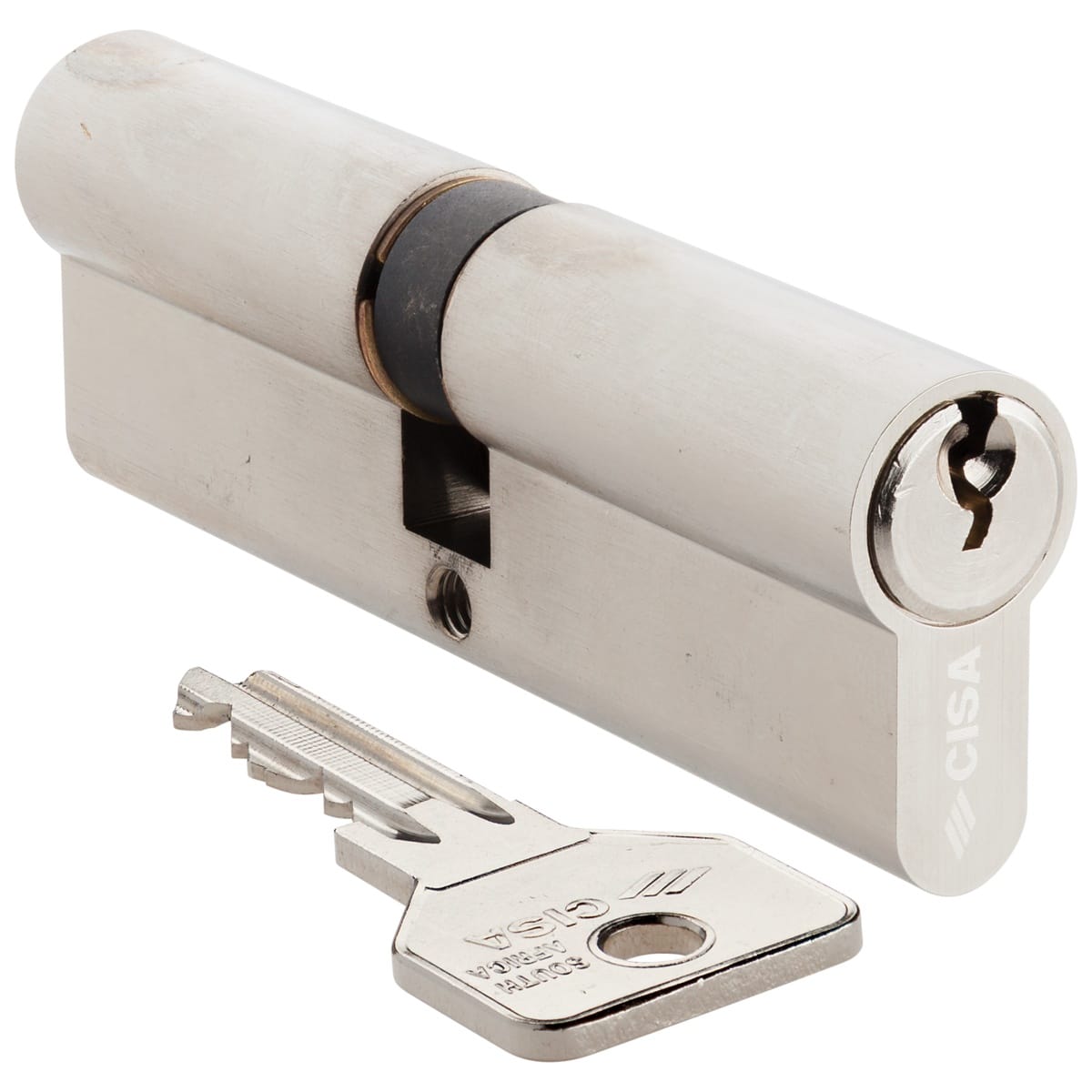nickel double cylinder cisa