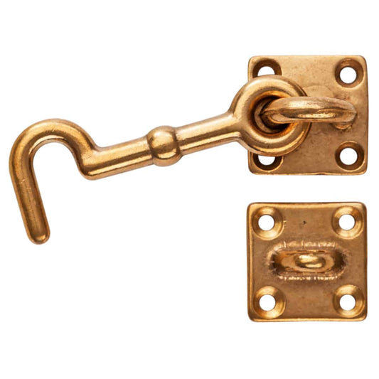 CABIN HOOKS 76mm BRASS
