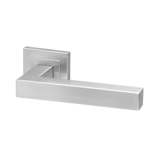 LEVER HANDLE STAINLESS STEEL INCLUDING ESCUSTIONS