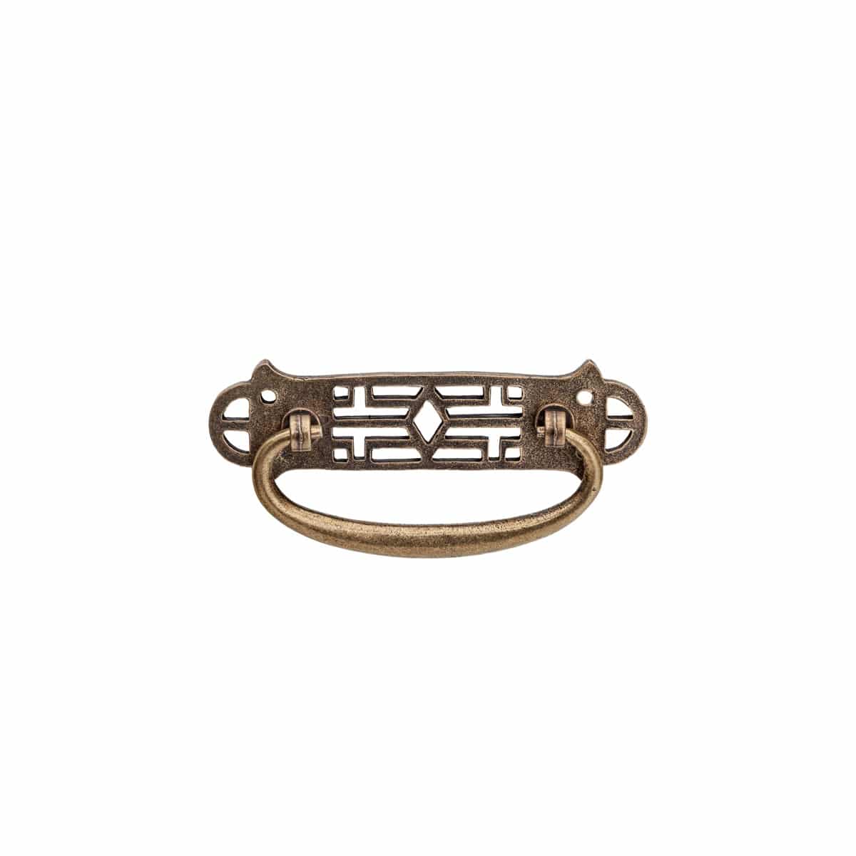 antique brass cabinet drop handle handles inc