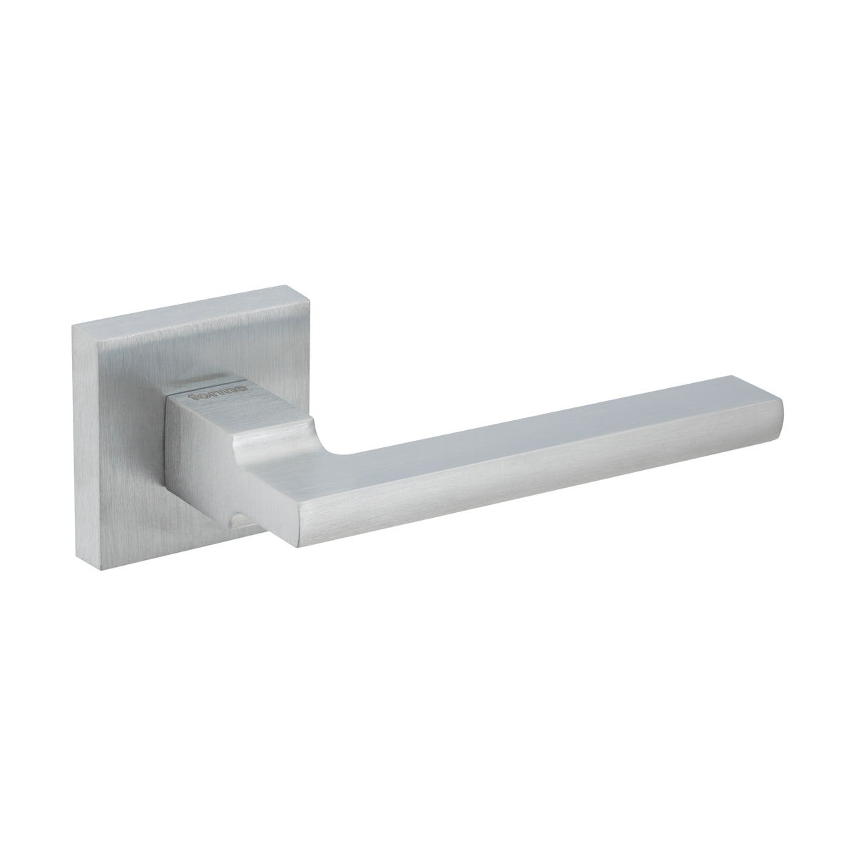 LEVER HANDLE SQ ROSE SATIN CHROME