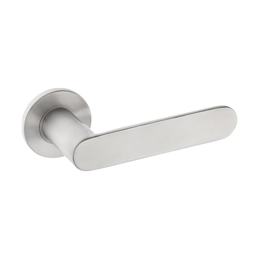 SS LEVER HANDLE ON ROSE