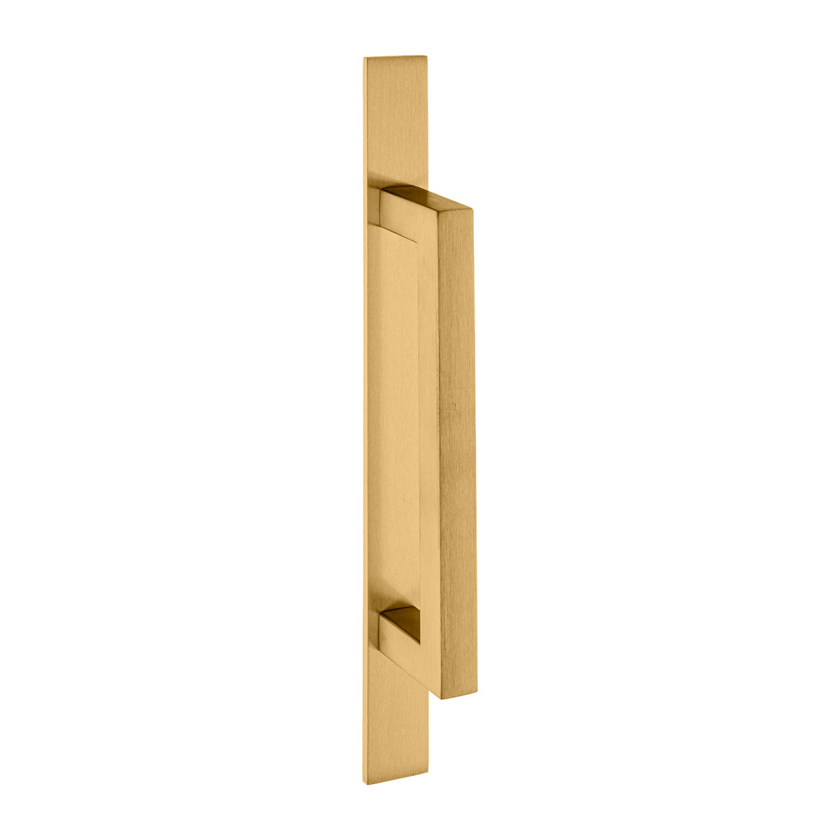 128mm SQUARE HANDLE ON 220x20mm PLATE