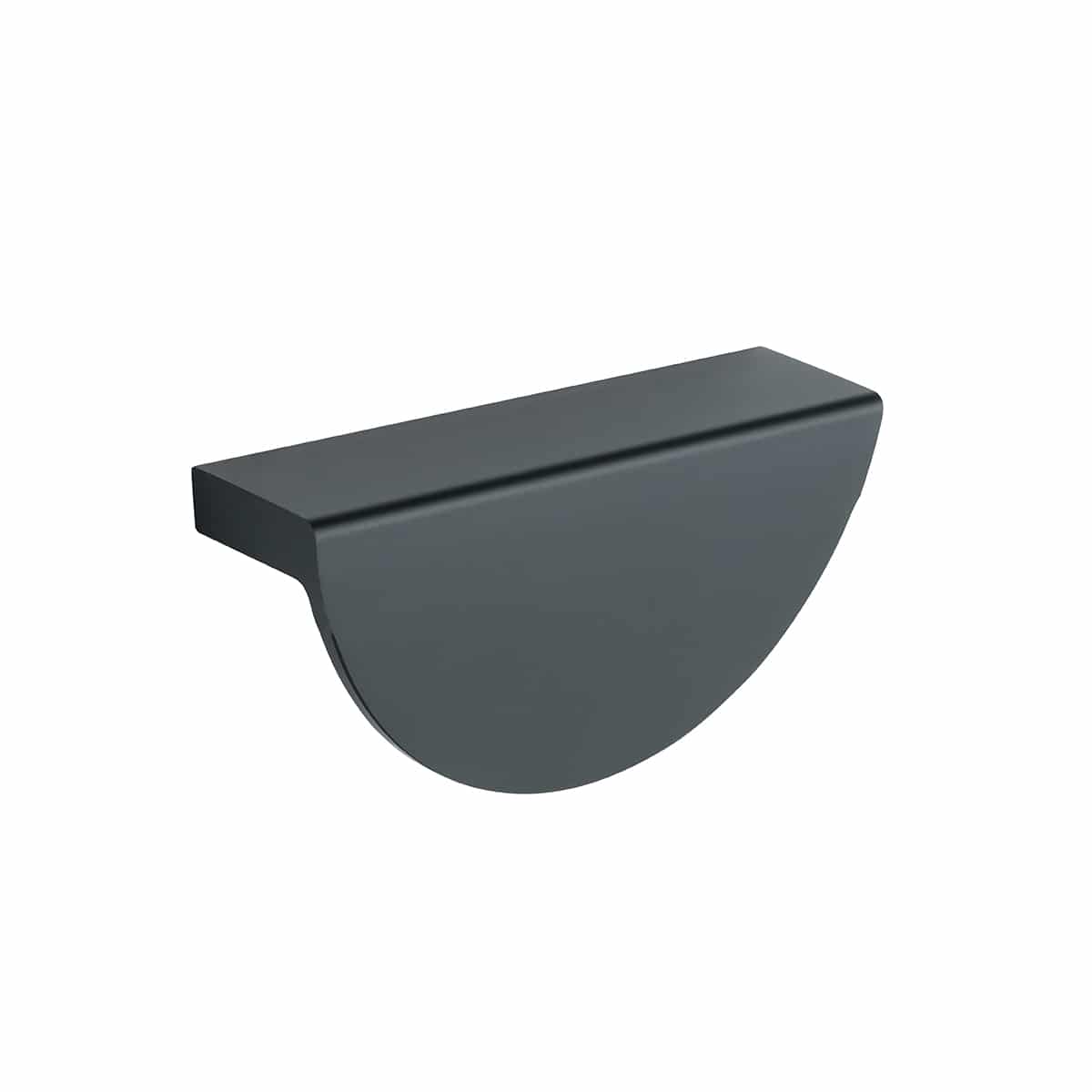 HALF MOON CABINET HANDLE MATT BLACK