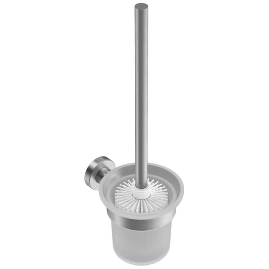 TOILET BRUSH + HOLDER BRUSHED