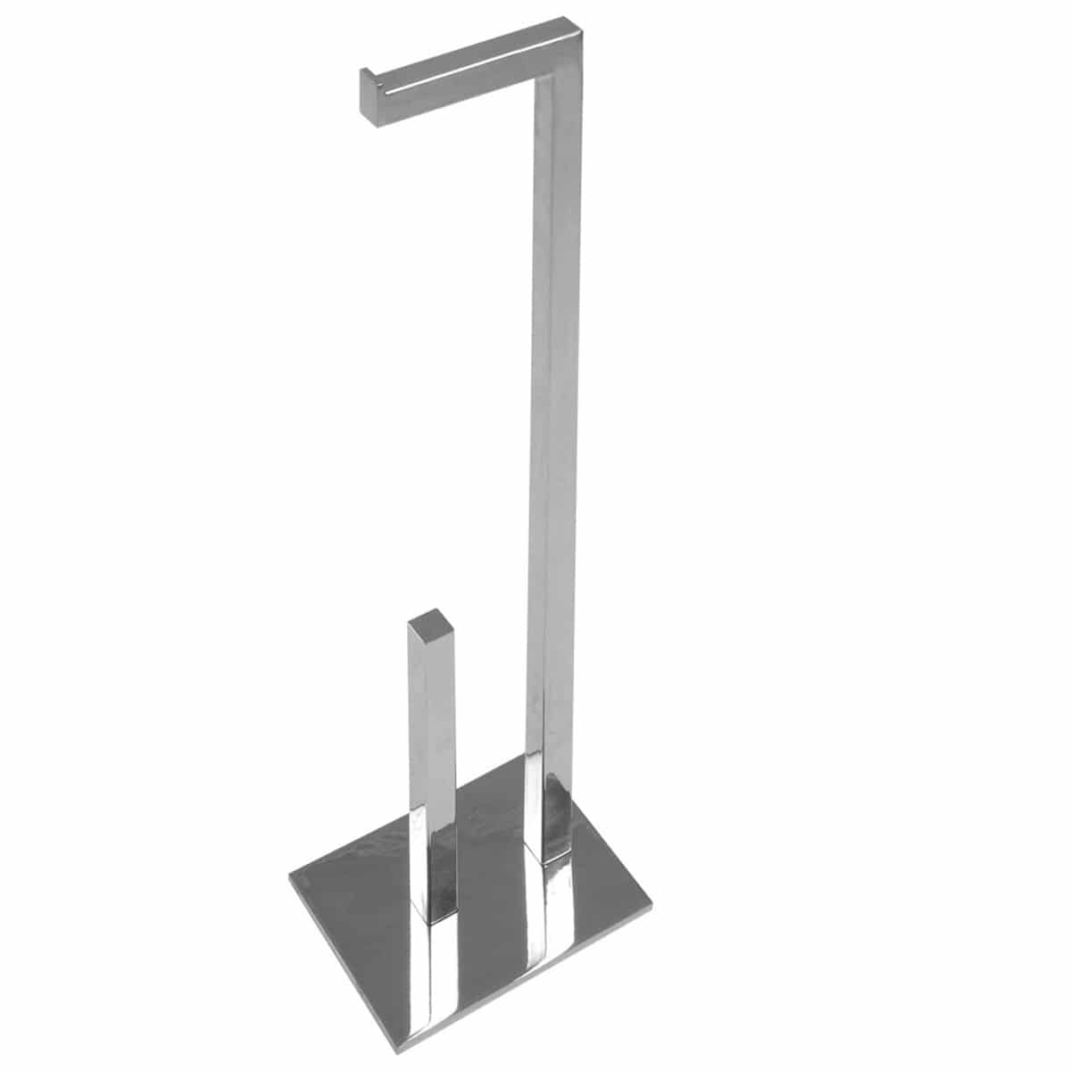 polished stainless steel roll holder freestanding handles inc
