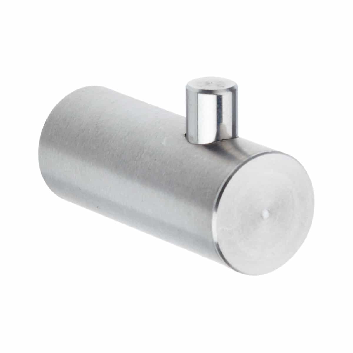 brushed stainless steel robe hook handles inc