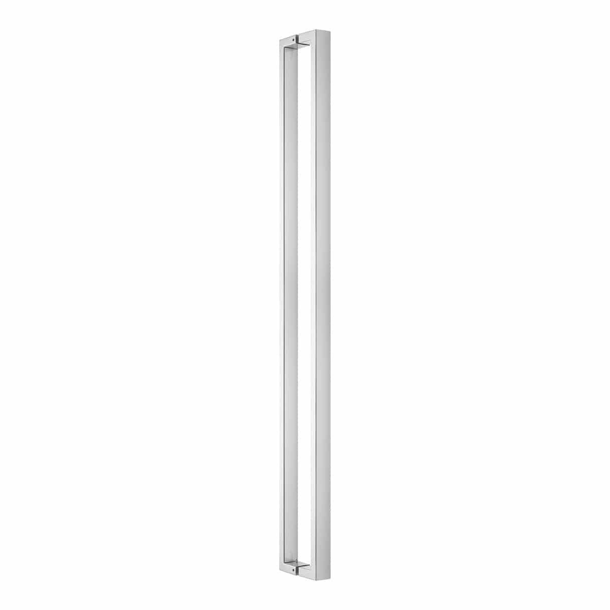 polished stainless steel square pull handle handles inc