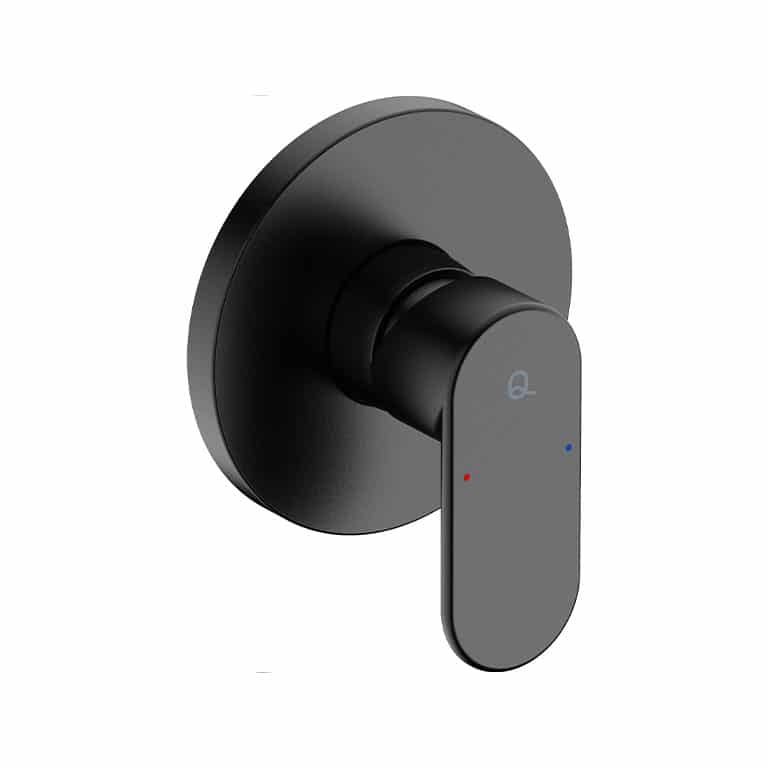 SHOWER MIXER CONCEALED SINGLE LEVER -MBLK