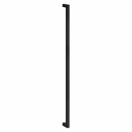 SQUARE MITRED HANDLE BLACK 480MM