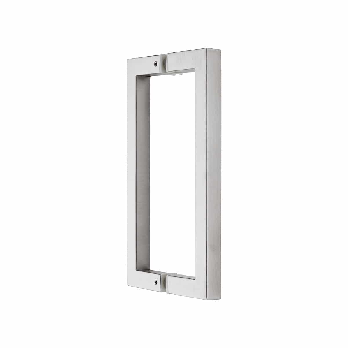 brushed stainless steel pull handle handles inc