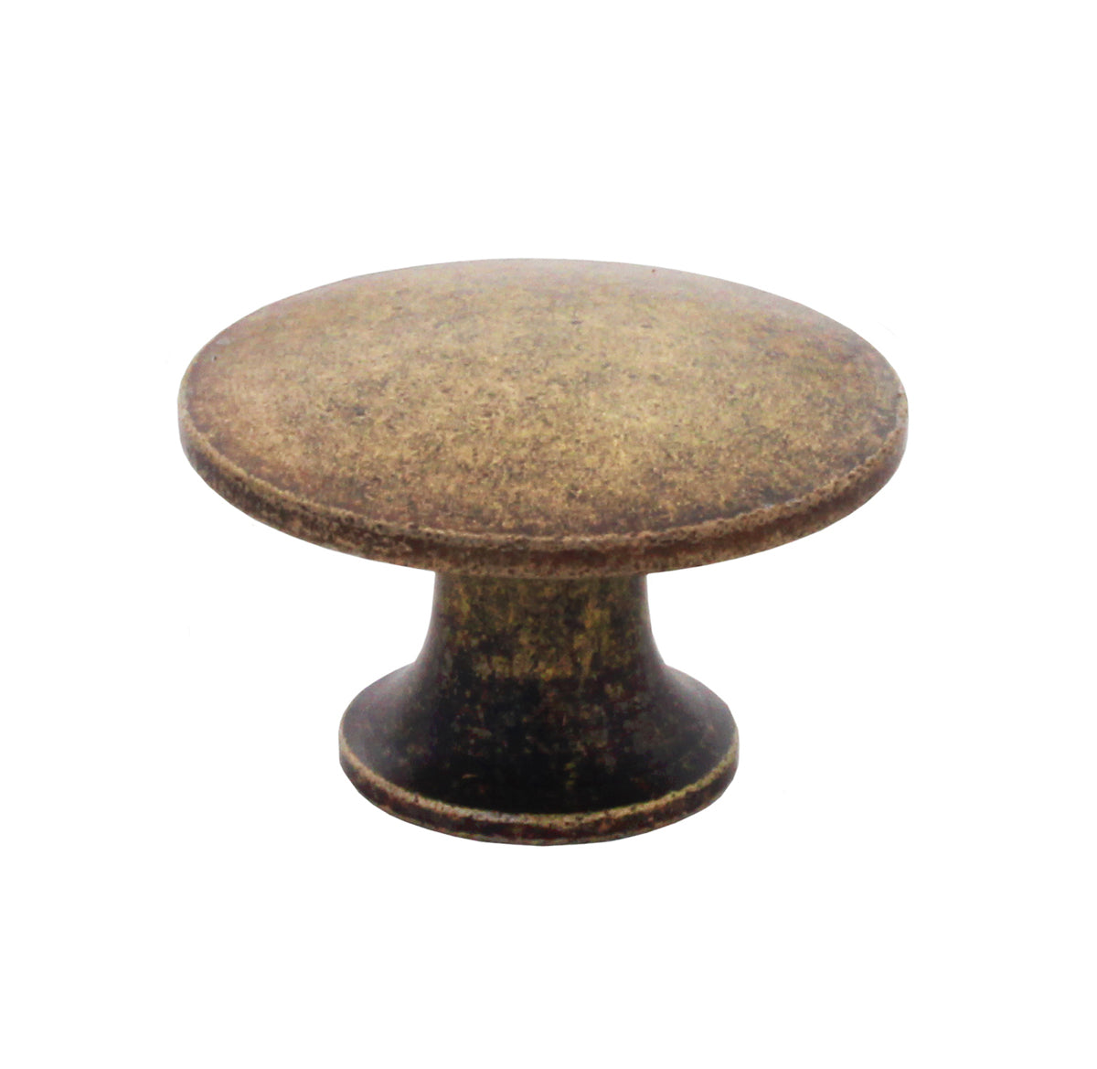 BAX KNOB 37.5mm ANT BRASS