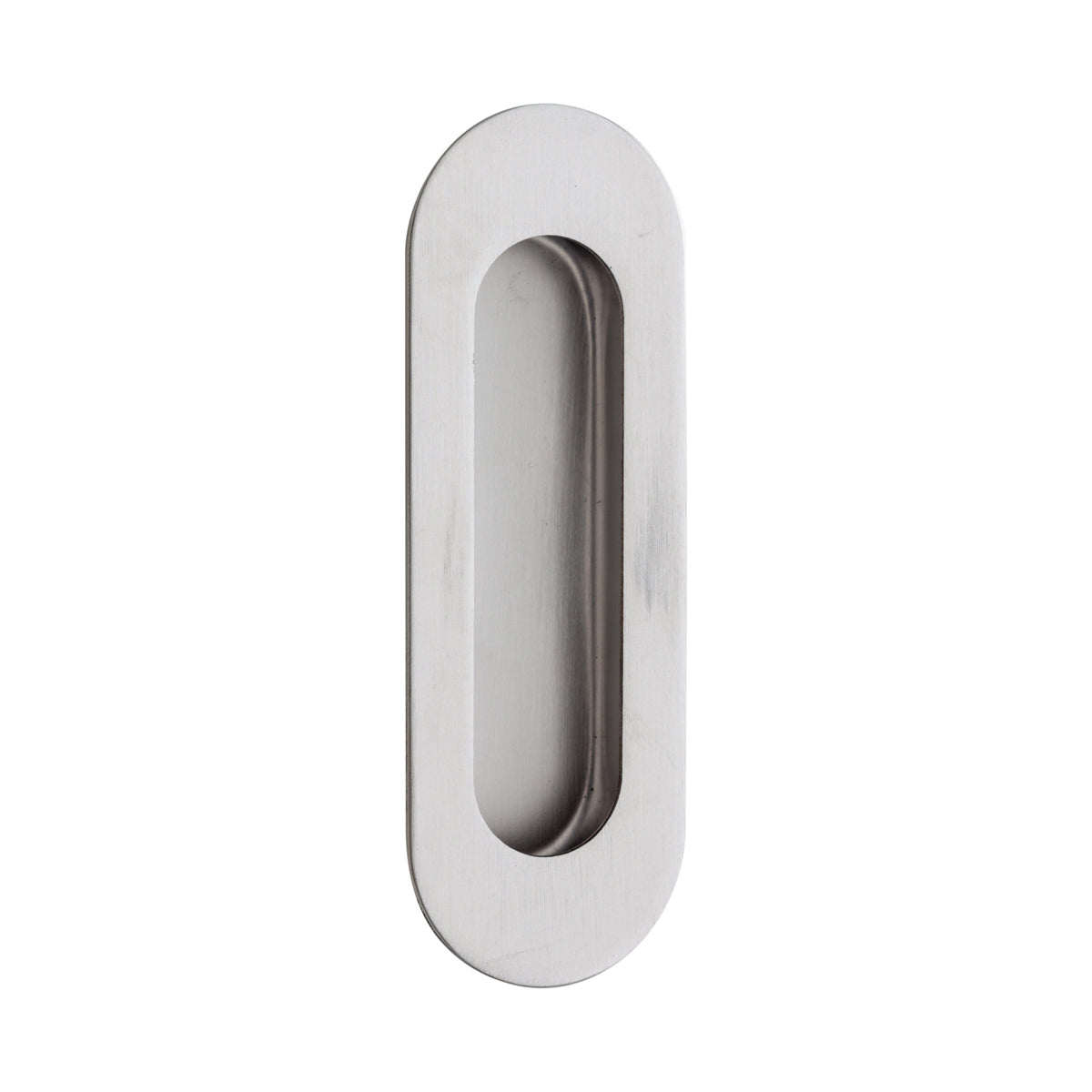 FLUSH PULL RND EDGE 120×40 BRUSHED
