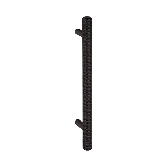 KNURLED T 12x150mm Black CTC 128mm