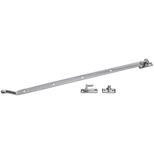 COMBINATION STAY & FASTNER 350mm CHROME